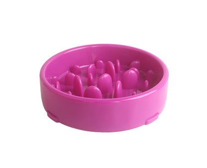 Slow Dog Bowl, Fun Bowl Slow Feeder,Anti-Gulping Dog Slow Feeder Stop Bloat,Slow Eating Pet Bowl