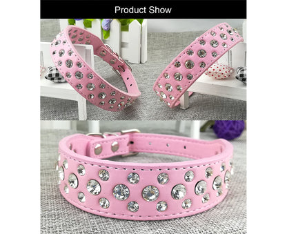 1 Pcs Puppy Collar Pet Collar Cute Dog Collar Diamond Collar