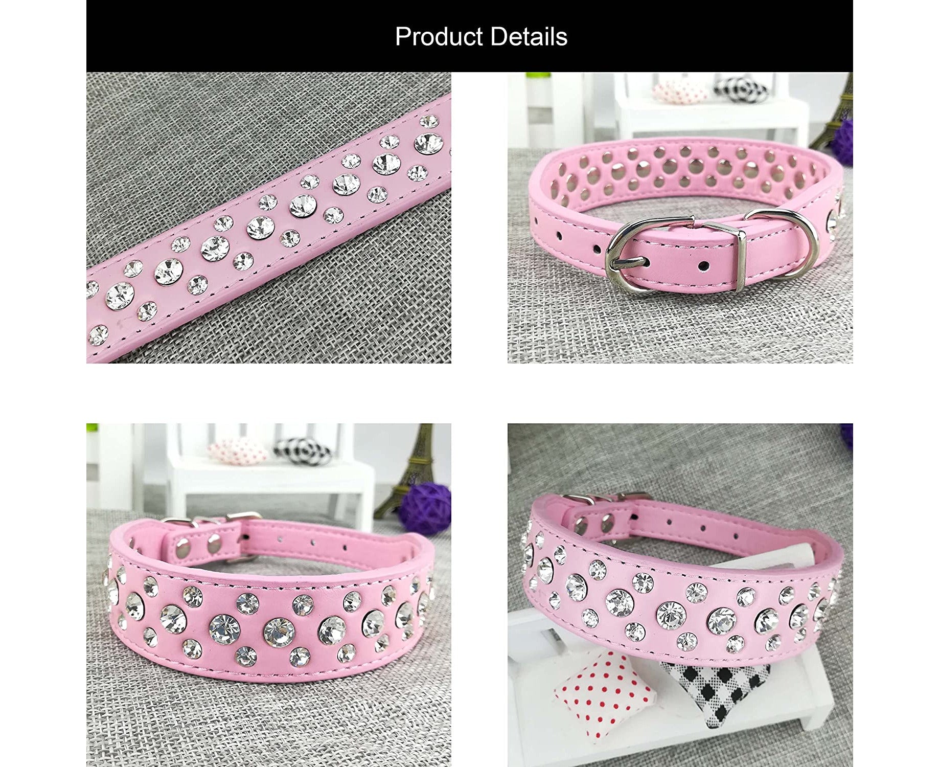 1 Pcs Puppy Collar Pet Collar Cute Dog Collar Diamond Collar