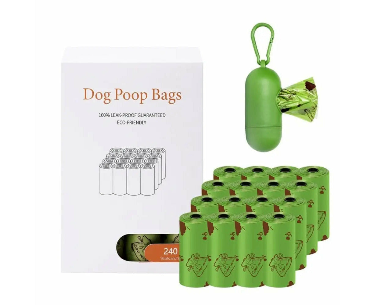 Biodegradable Dog Poop Bags Odor Proof Leakproof 90 180 240