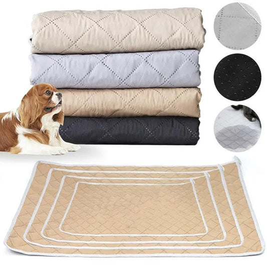 Reusable Pet Pee Pads,Puppy Pads with Fast Absorbent,Washable Pee Pads for Dogs,Waterproof and Non-Slip Pet Training Pads ,Protective Pads for Dog Fences and Training(S,M,L,Xl)