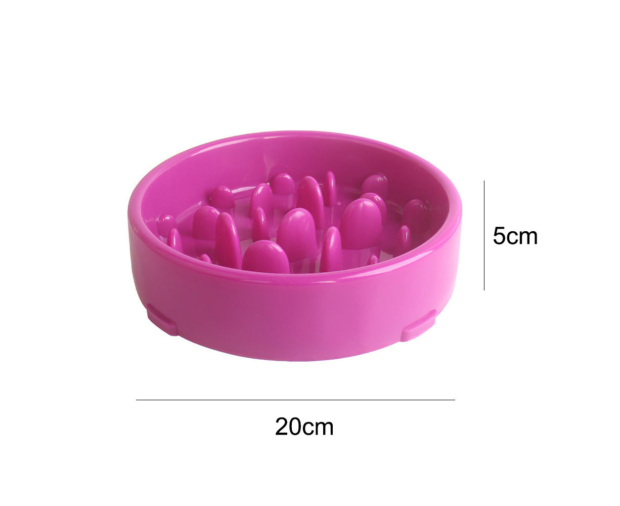 Slow Dog Bowl, Fun Bowl Slow Feeder,Anti-Gulping Dog Slow Feeder Stop Bloat,Slow Eating Pet Bowl