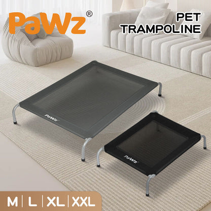 Pawz Elevated Trampoline Pet Bed Dog Puppy Raised Heavy Duty Large Hammock Mesh