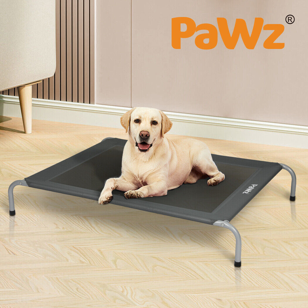 Pawz Elevated Trampoline Pet Bed Dog Puppy Raised Heavy Duty Large Hammock Mesh