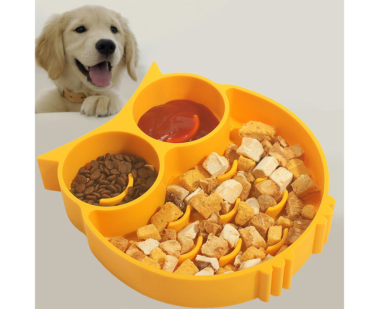 Bpa-Free Slow Feeder Dog Bowl - Dog Bowl Slow Feeder Large Breed, Medium Sized Dog & Puppies - Canine Slow Feeder Bowls for Dogs Eating Control Dog Bowl